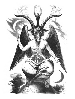 Baphomet por Eliphas Levi